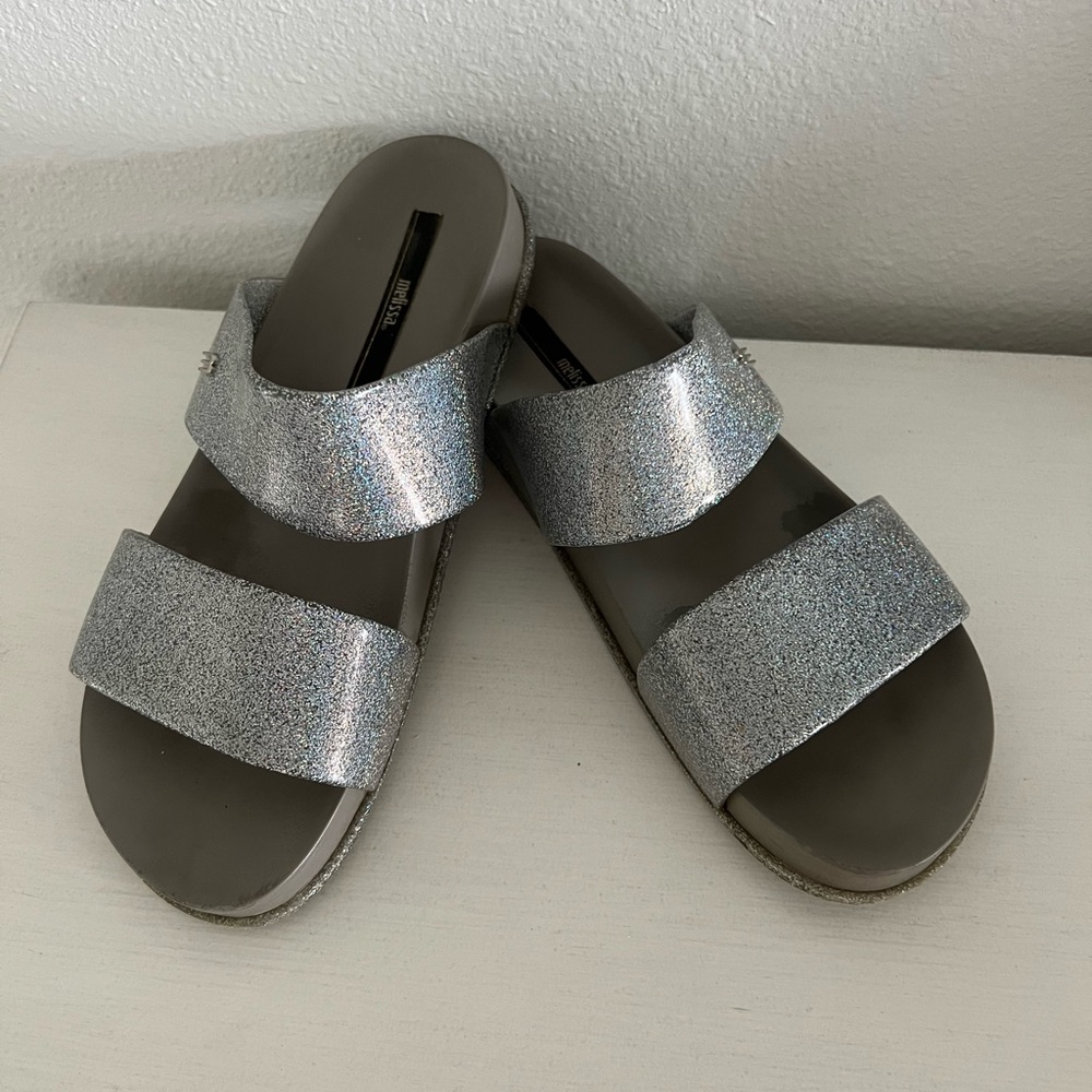 Melissa double strap jelly sandals